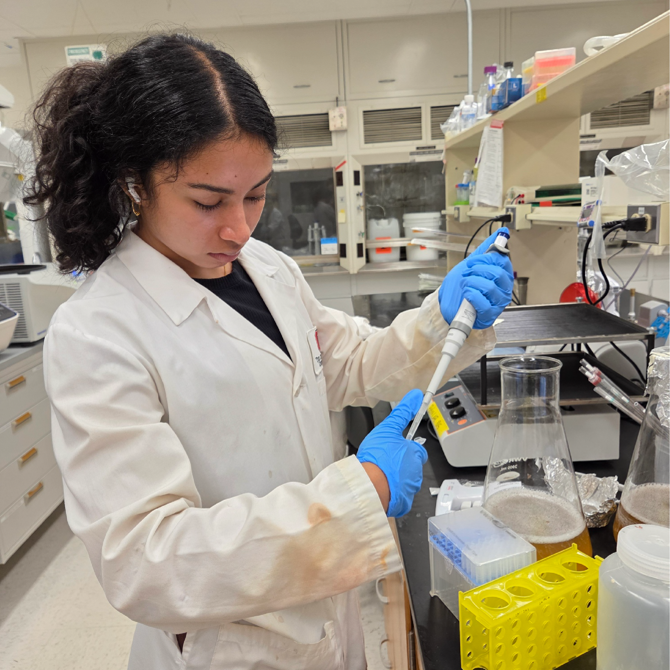 Asmita joins the lab!